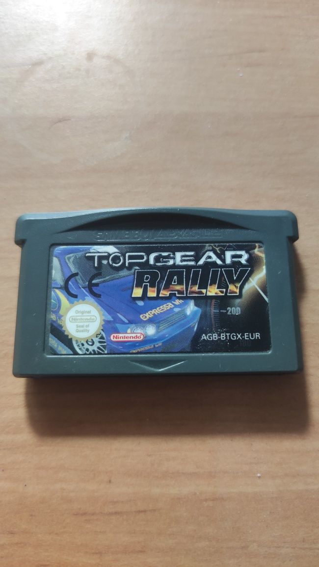 Jogo top gear rally game boy advance