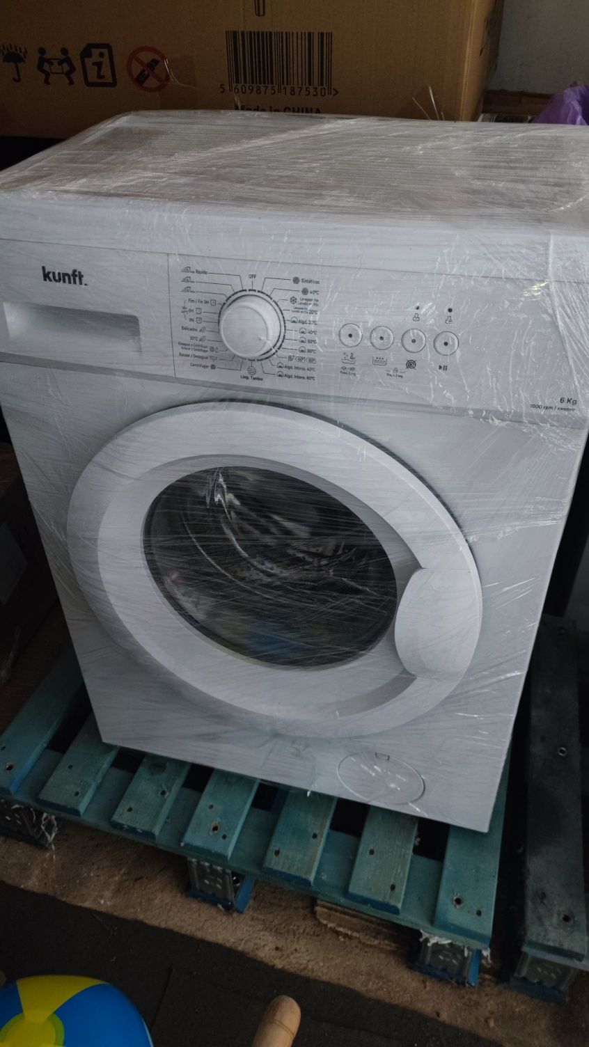 Máquina de Lavar Roupa KUNFT KWM5315 (6 kg - 1000 rpm)