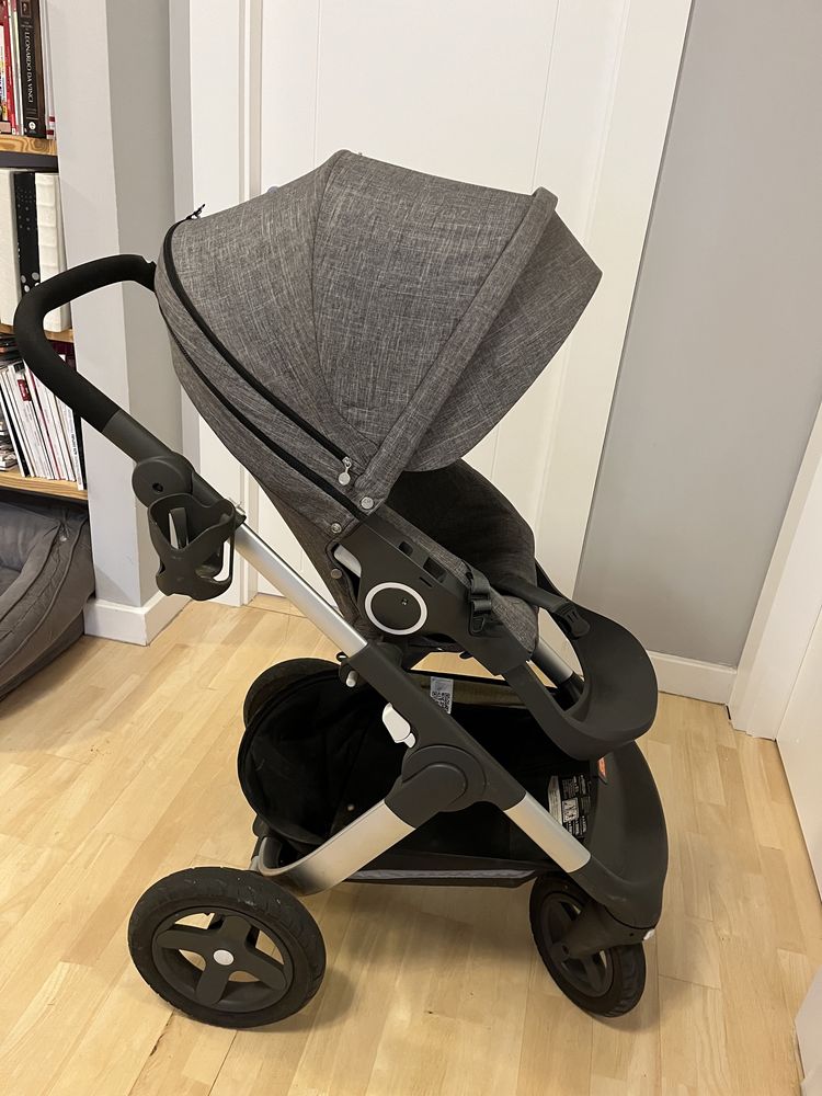 Wózek 2w1 Stokke Trailz black melange