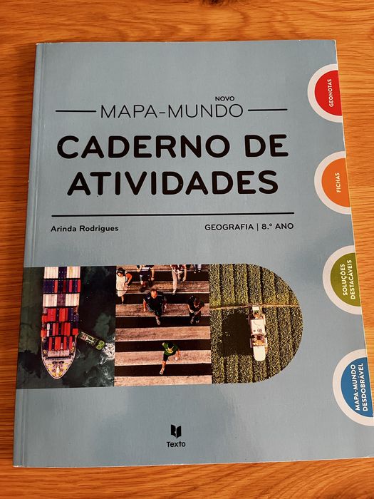 Caderno de atividades 8 ano - Mapa Mundo - Geografia