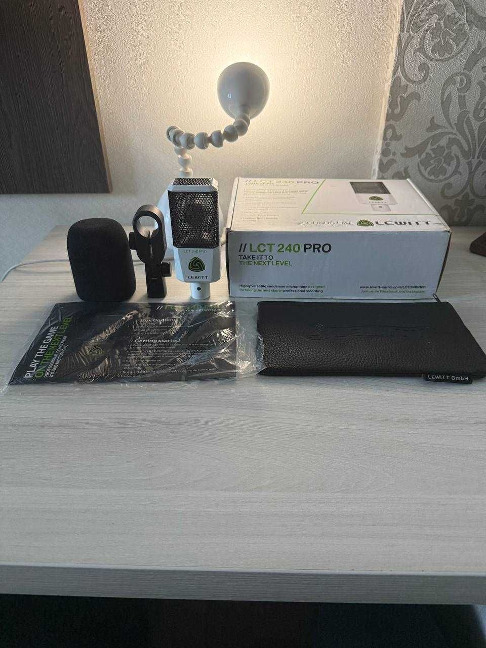 Студийный микрофон Lewitt LCT 240 PRO ValuePack White