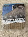 Oslona balkonowa 100x500cm