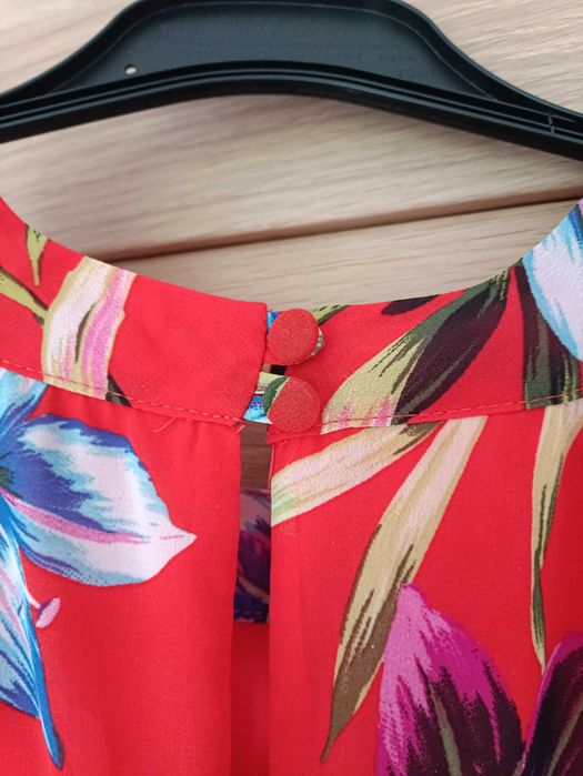 Letnia długa sukienka