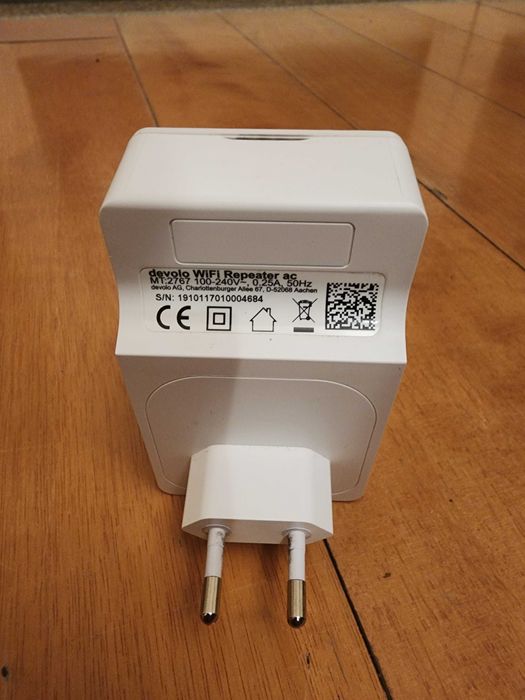 DEVOLO WiFi Repeater AC – Wi-Fi 5 Dual Band 1200Mbps + LAN Gigabit