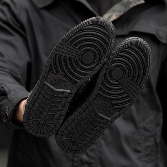 Кросівки Air Jordan Retro 1 Low x Travis Scott OG Black Phantom 36-45