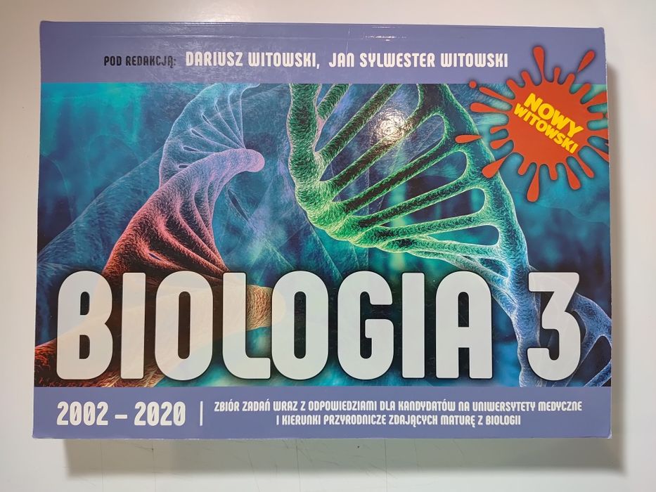 NOWY WITOWSKI Biologia 3 Najlepszy Maturalny Zbiór Zadań