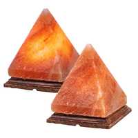 Lampa solna naturalna - piramida - sól himalajska, jonizator