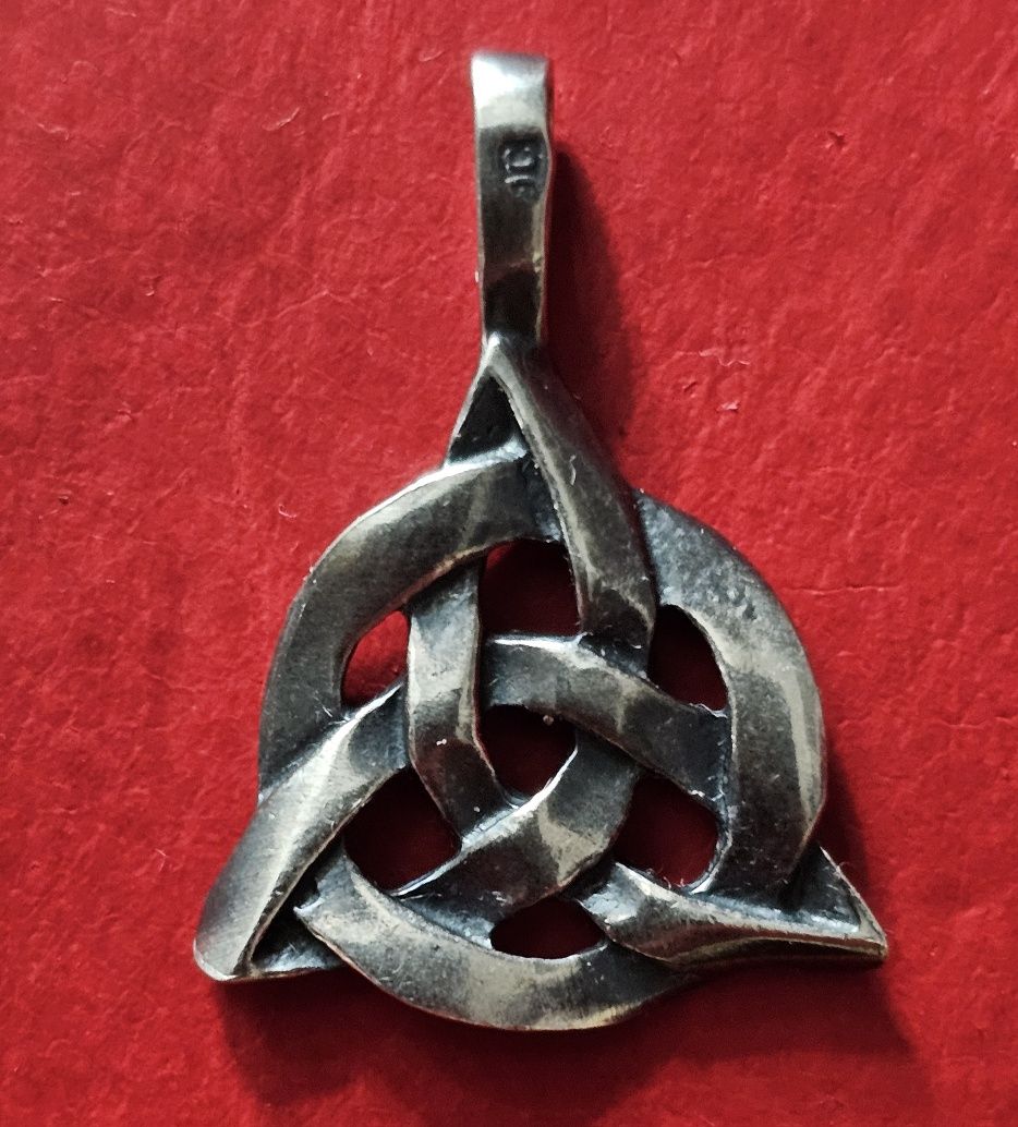 Węzeł Celtycki, amulet, wisior, srebro 925