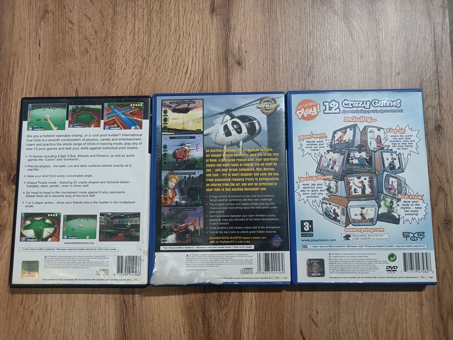 Air Ranger , ICC i Eye Toy : Play na PS2