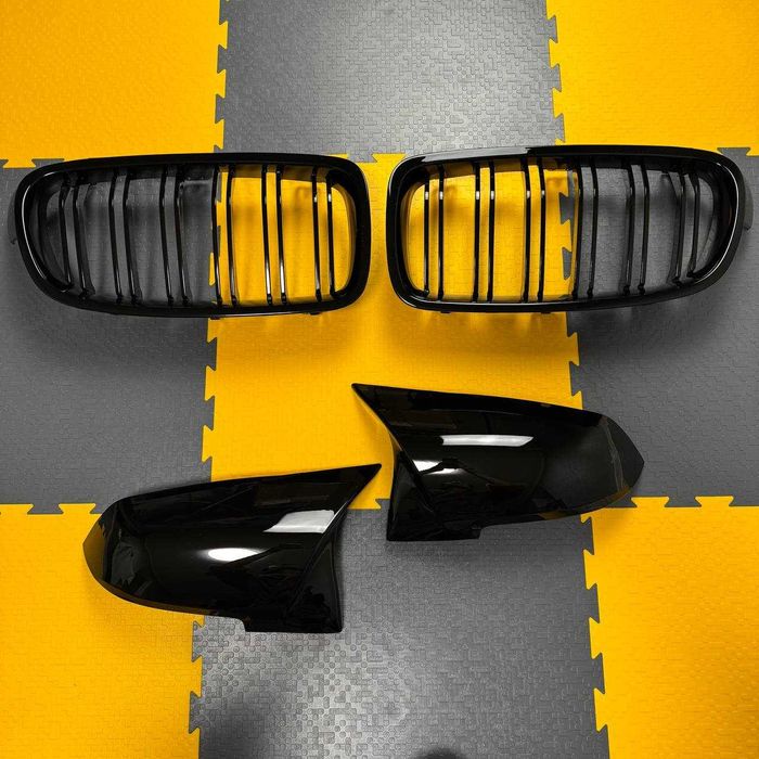 Набор BMW F30 F31 Решетка радиатора, накладки на зеркала M Performance