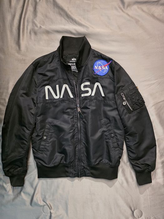 Męska kurtka oryginalna NASA MA-1 Alpha Industries roz. XL