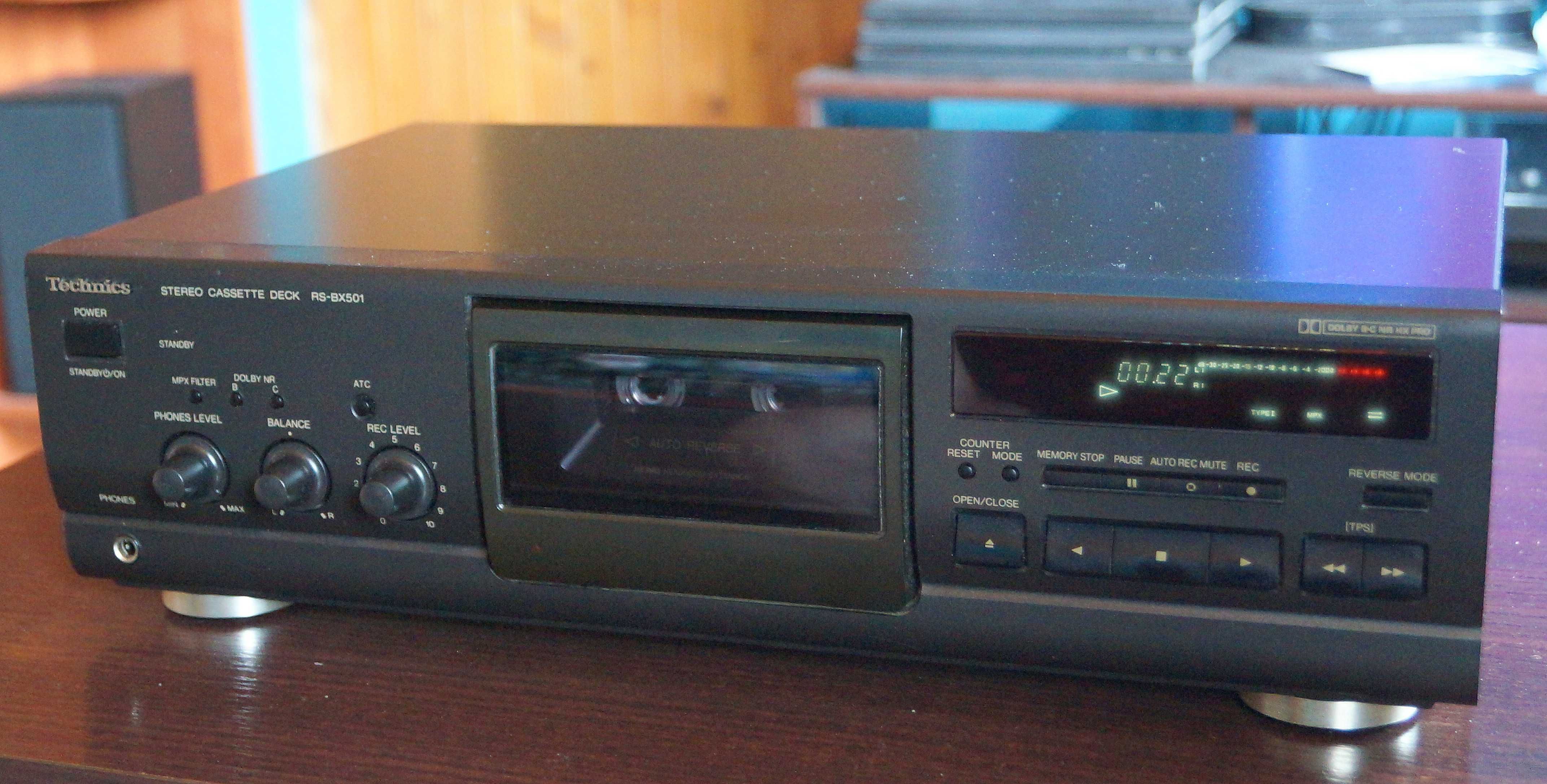 Po przegladzie Technics  Deck RS-BX 501 wysyłka