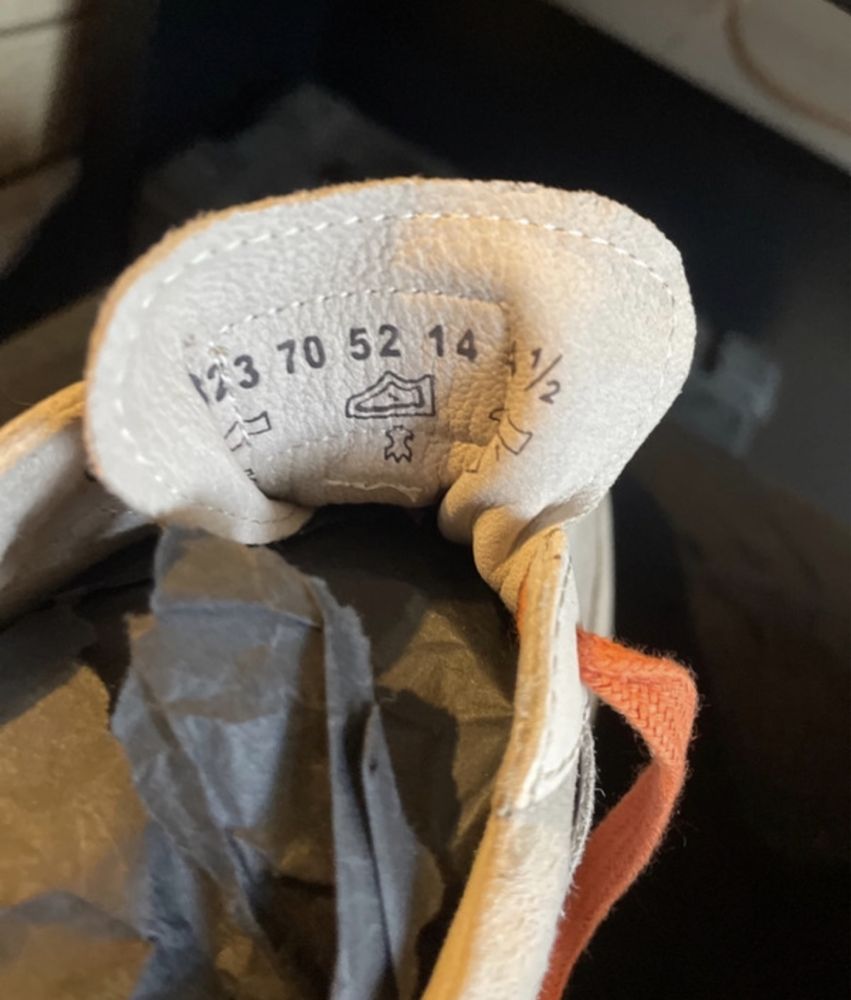 Buty Sneakersy adidasy  skórzane Camel Active rozm.37.5 -  jasny beż
