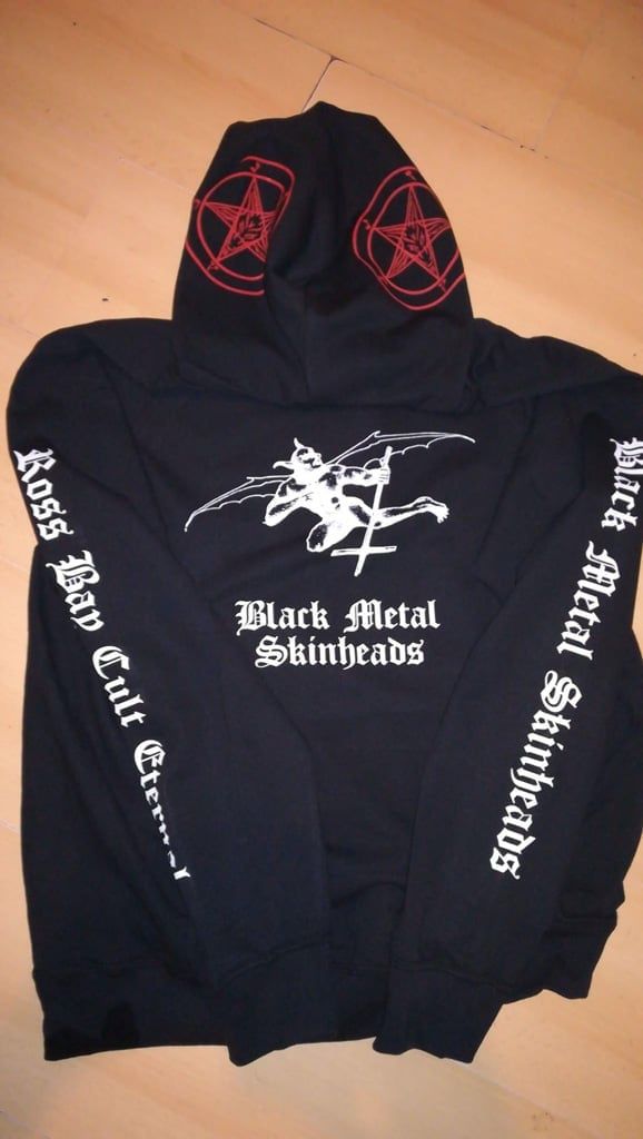 Blasphemy Bluza męska z kapturem rozpinana