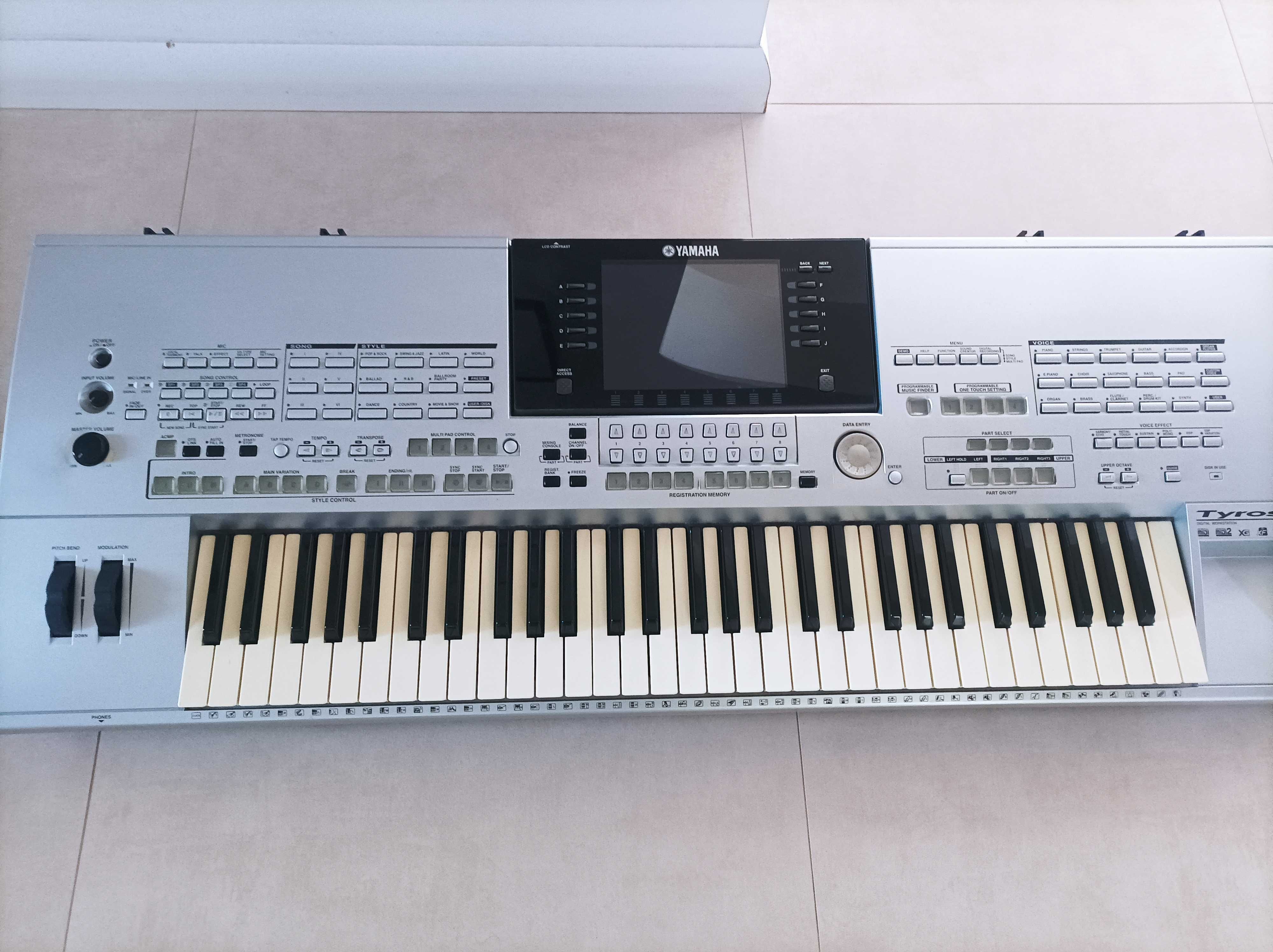 Keyboard Yamaha Tyros 1