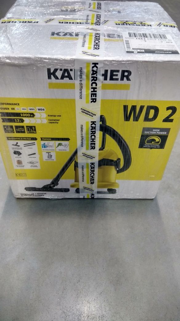 Пилосос господарський WD 2 Plus Новий