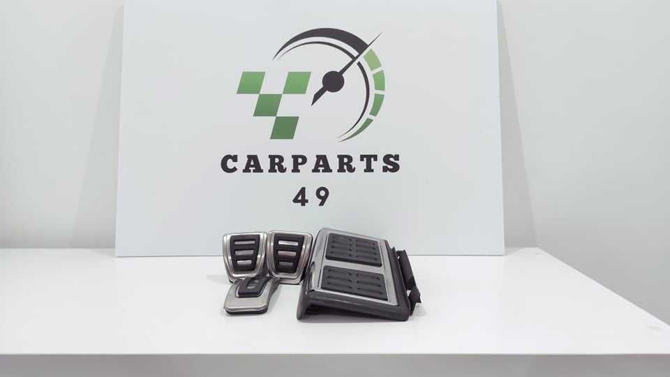 Capas Pedais + Apoio VW Golf 7, Passat B8, Seat Leon 5F, Audi A3 8V