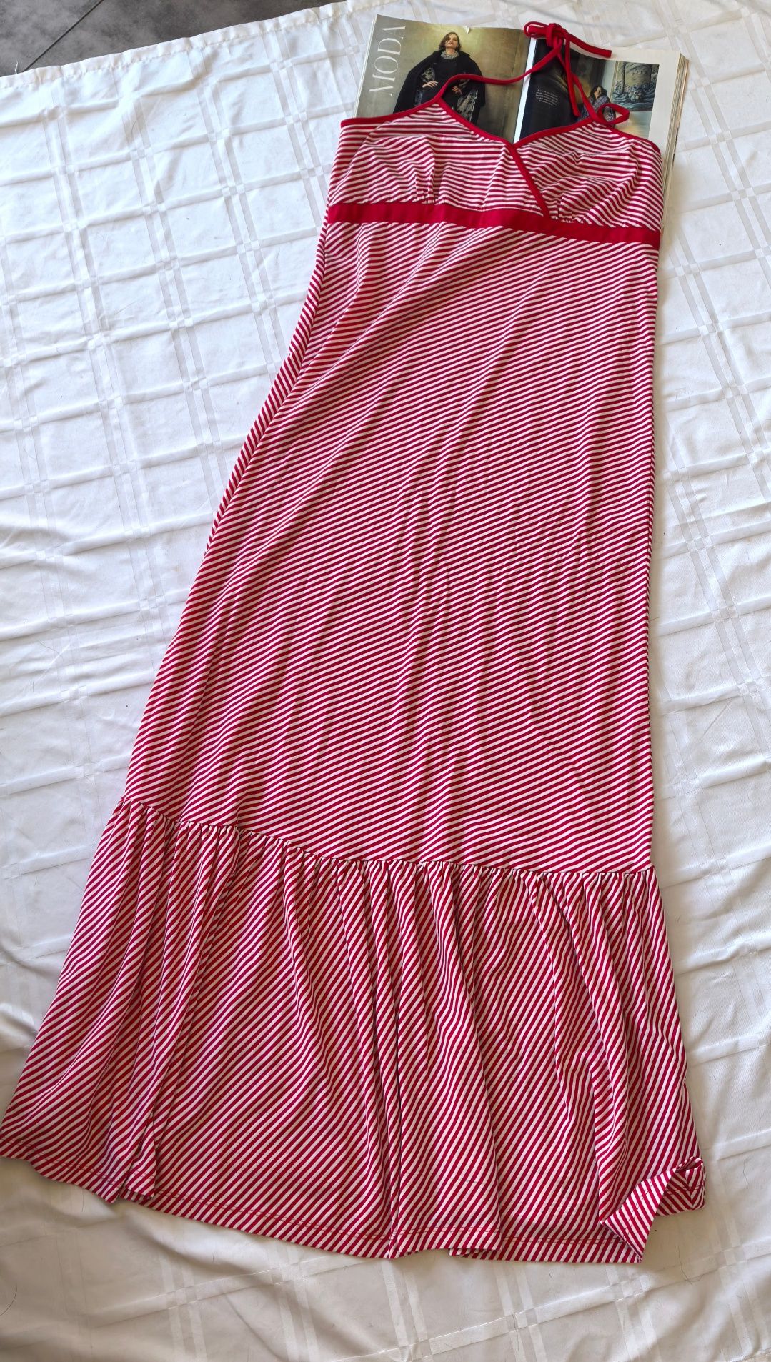 Sukienka Damska Długa Letnia George r. 42/44