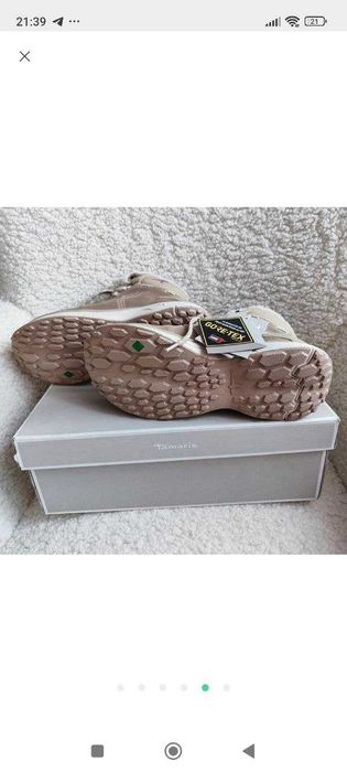 Черевики Tamaris, натуральна шкіра ,38 розмір