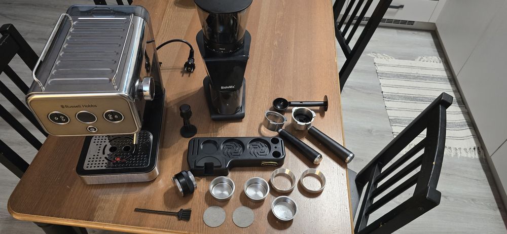 Ekspres kolbowy mega zestaw