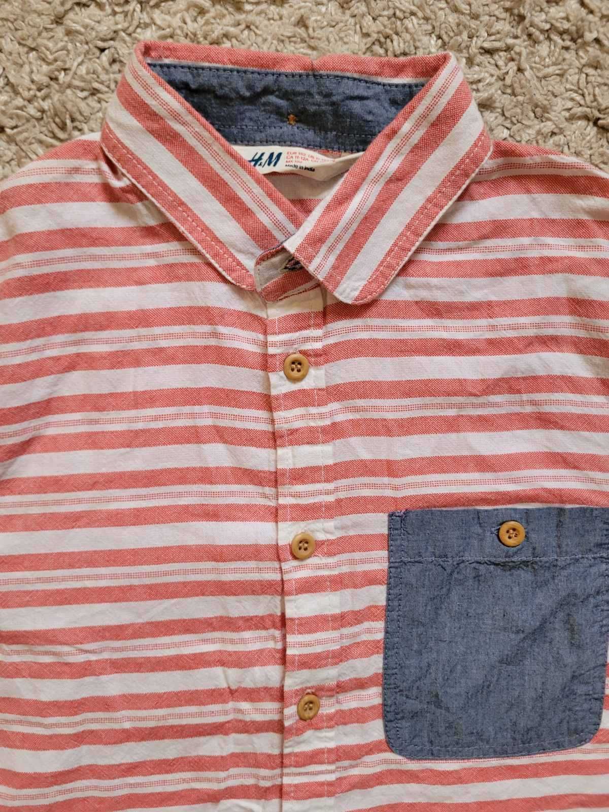 Рубашка H&M для мальчика размер 11-12 лет