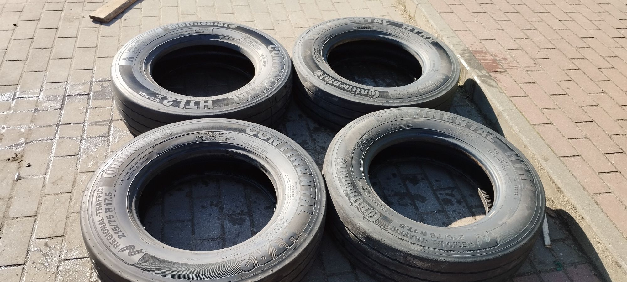 Continental 215/75R17.5, 2020r, 11mm, bezNapraw, 215/75/17.5, Wysyłka