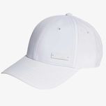 Czapka z Daszkiem Adidas Biała Metalowe Logo
