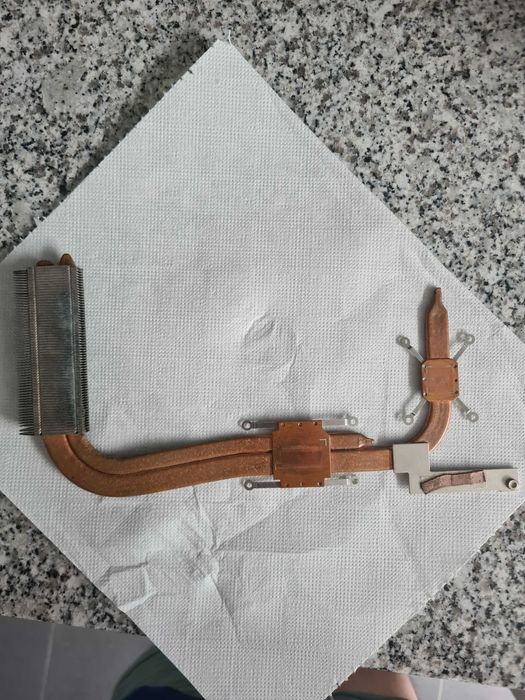 Dissipador calor e ventilador cooler portátil asus k55vm