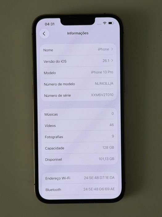 Iphone 13pro 128gb | Dourado | Garantia