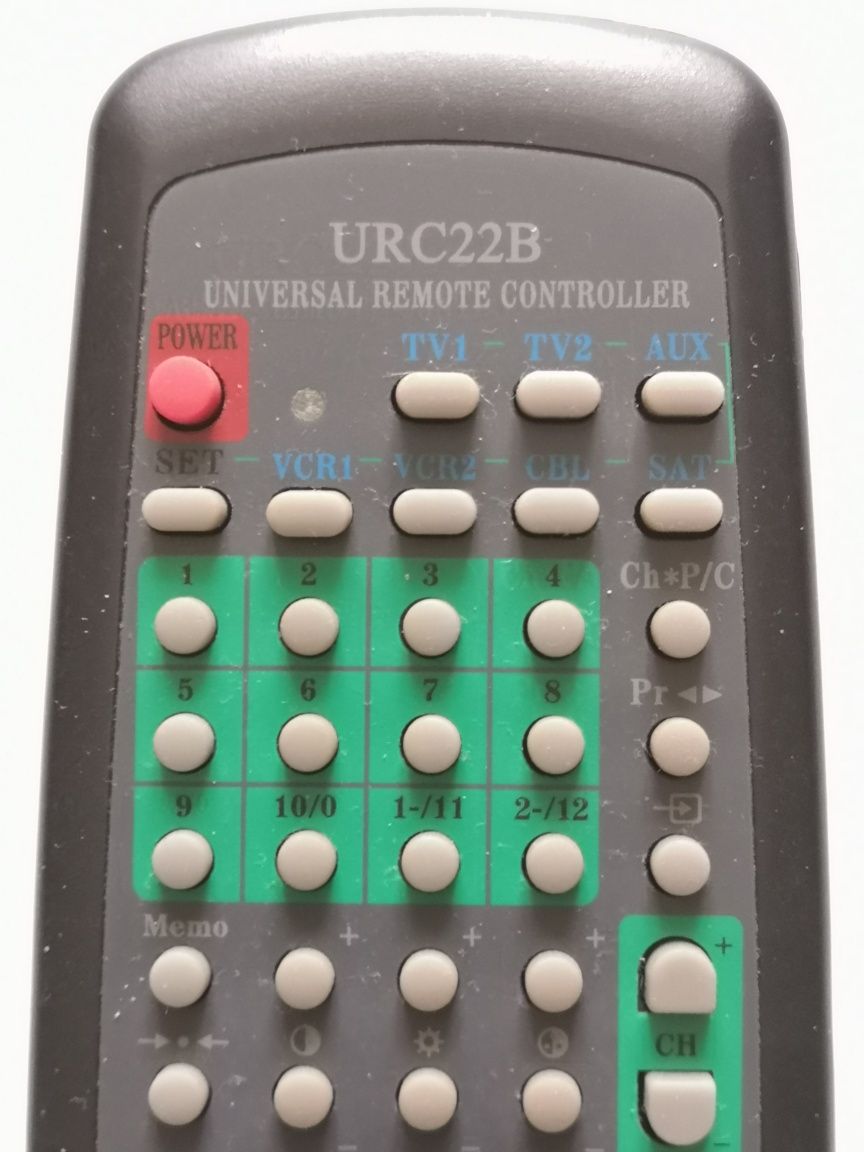 Pilot URC22B uniwersalny RTV do telewizora dvd tv dekodera odtwarzacza