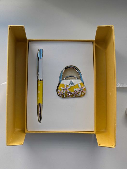 Набір подарунковий (ручка кулькова + гачок для сумки) Langres