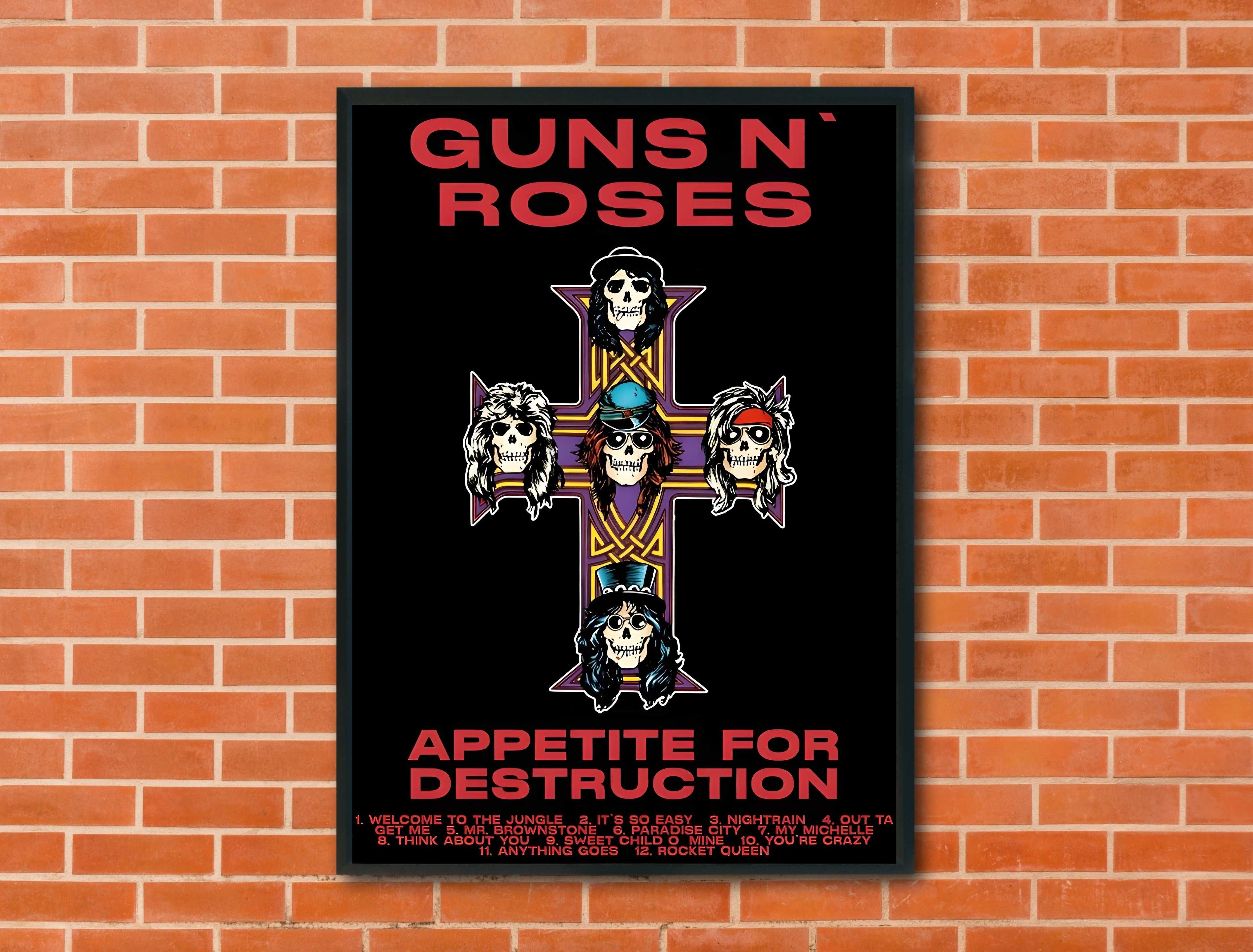 Plakat Guns' N Roses - Appetite for Destruction
