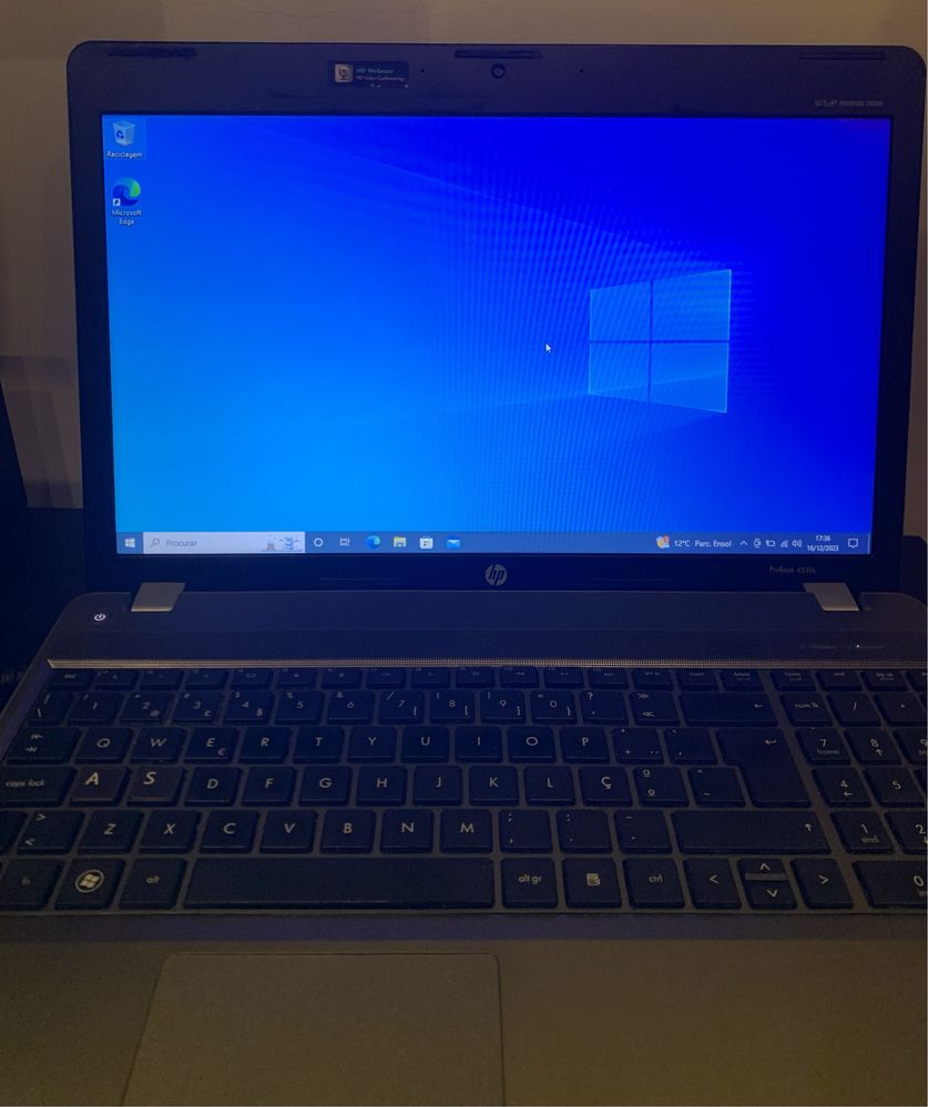 Computador hp pro book 4530s