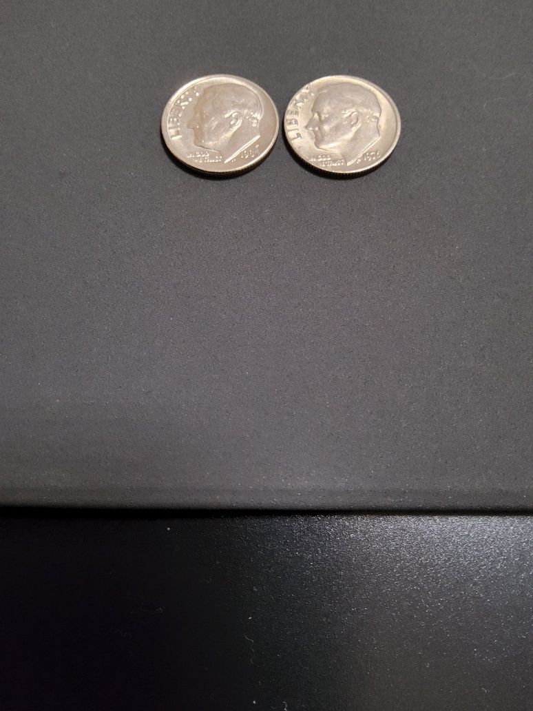 2 moedas one dime