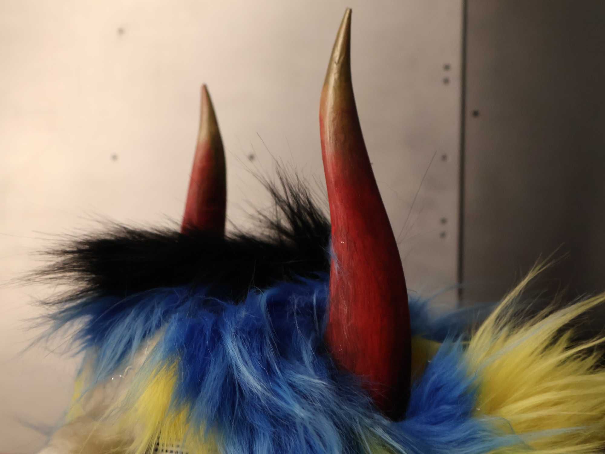 Maska Miś / Diabeł / Szatan Cosplay Fursiut Furry