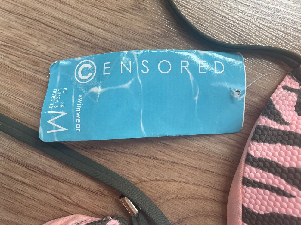 nowy strój kąpielowy w zeberke censored