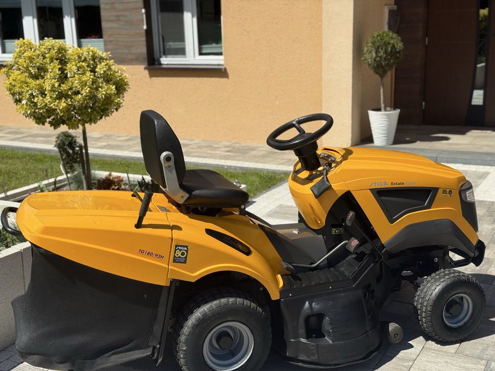 Traktorek kosiarka Stiga silnik Briggs 19 hp Nowy model kosz