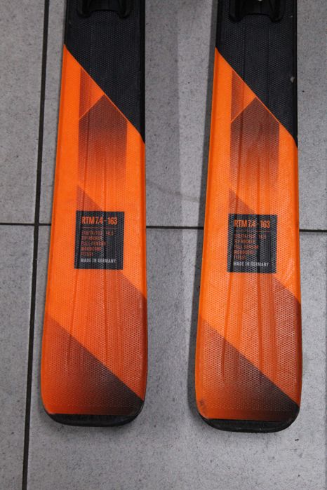 Narty Volkl RTM 7,4 163 cm + wiązania Marker