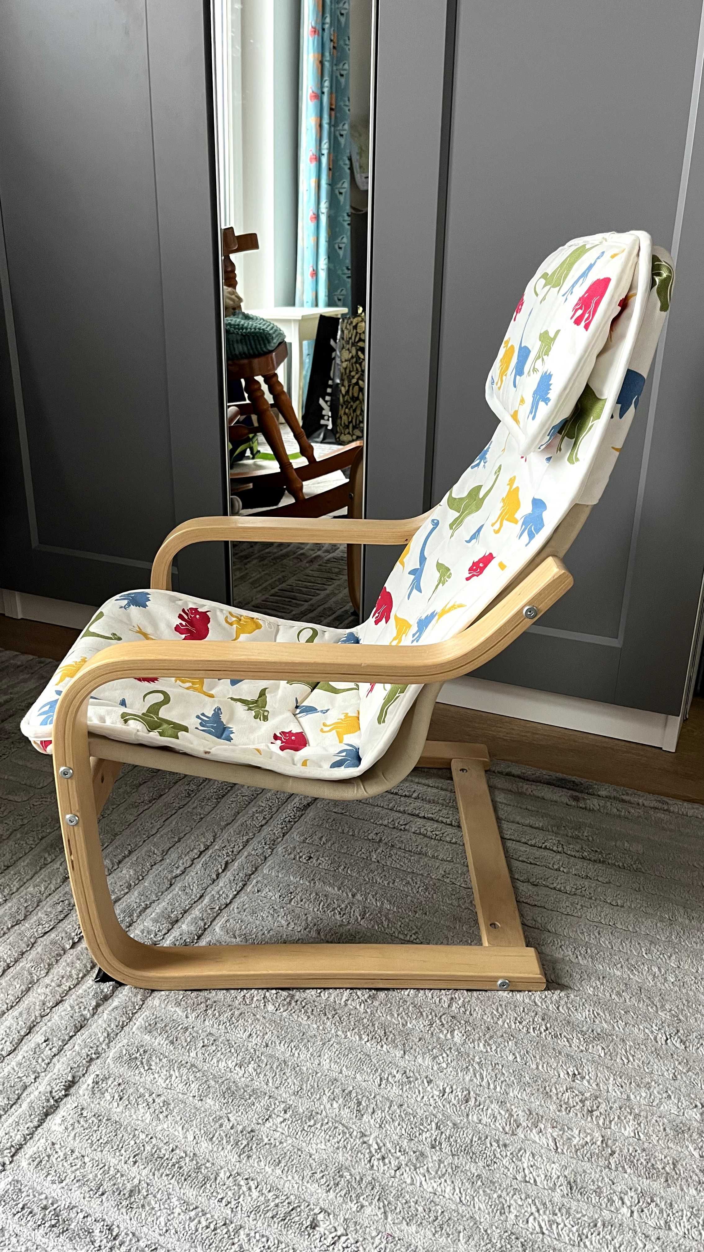Fotel Poang dla dziecka IKEA