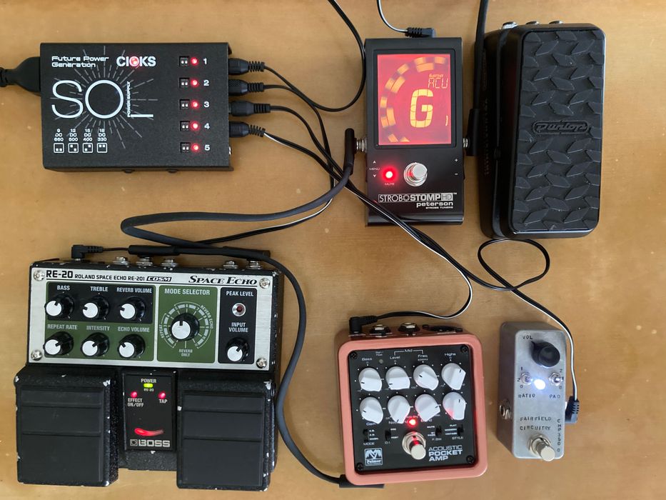 Pedais de Guitarra – Cioks Peterson Dunlop Boss Palmer Fairfield