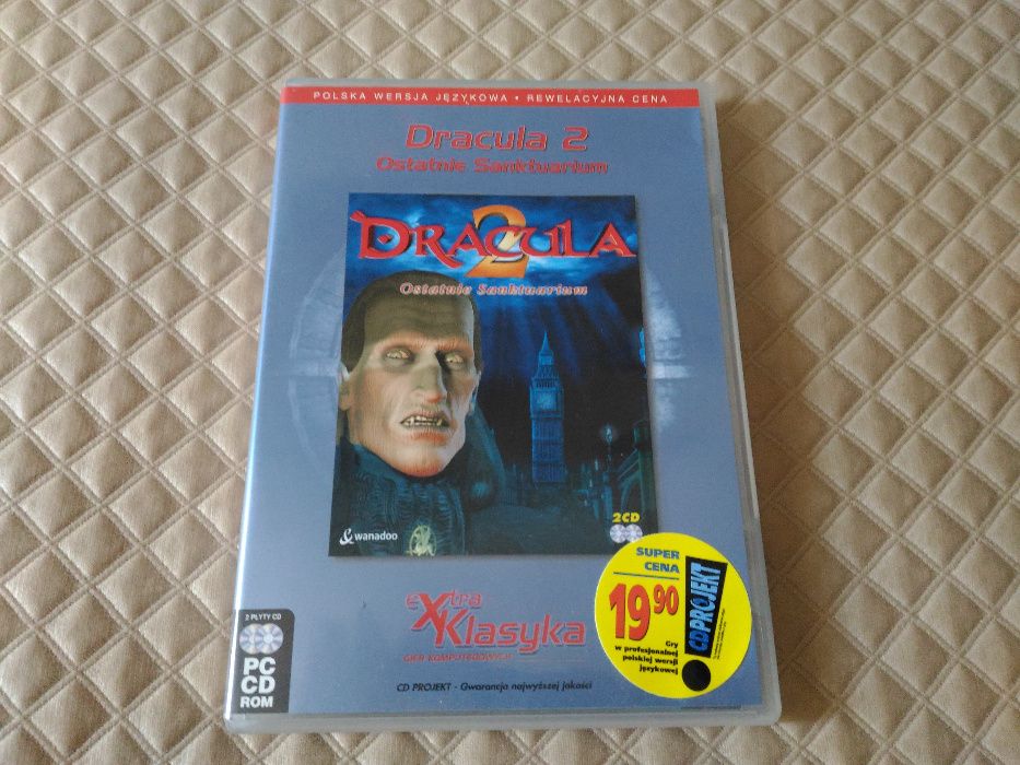 Dracula 2: Ostatnie Sanktuarium PL 2CD + pudełko i instrukcja