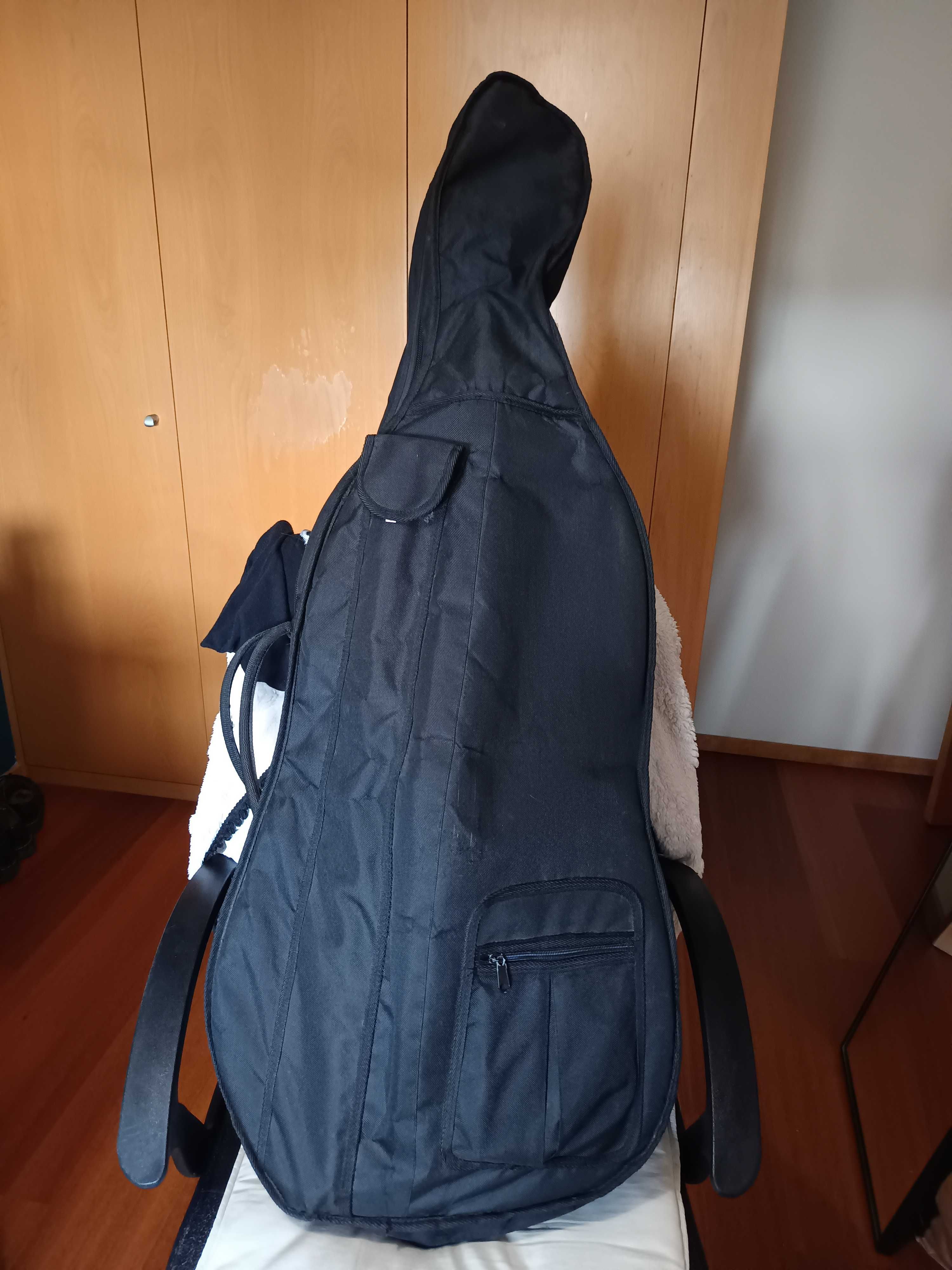Violoncelo 3/4 com pouco uso