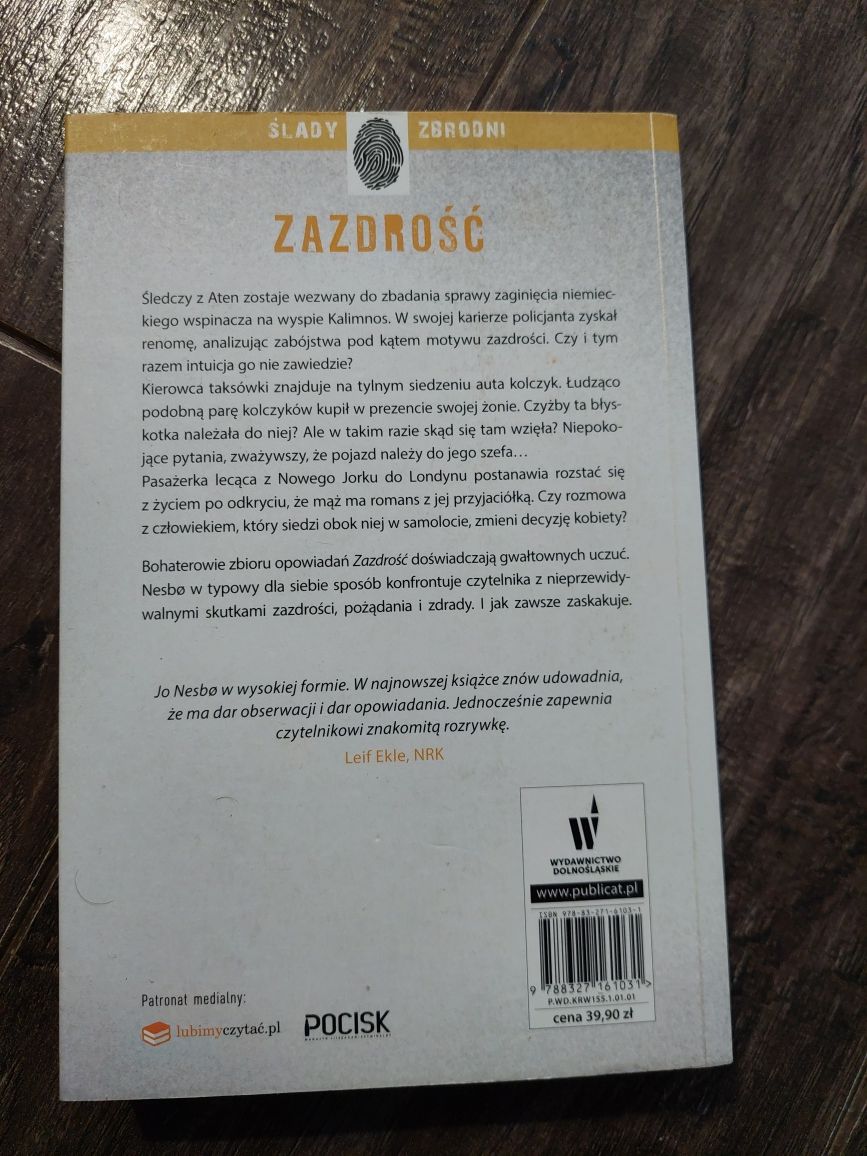 "Zazdrość" - Jo Nesbo