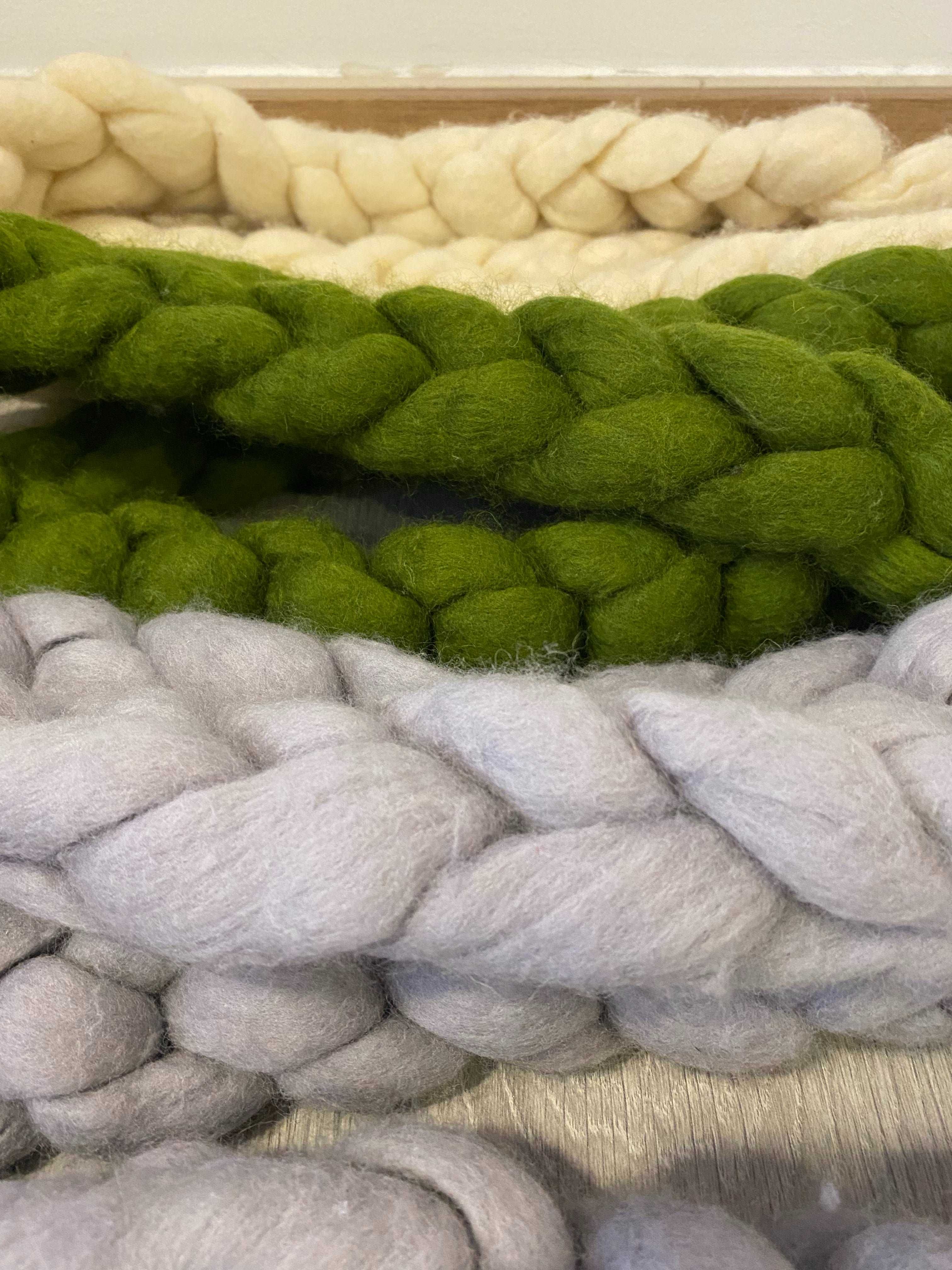PACK 3 tranças de lã
