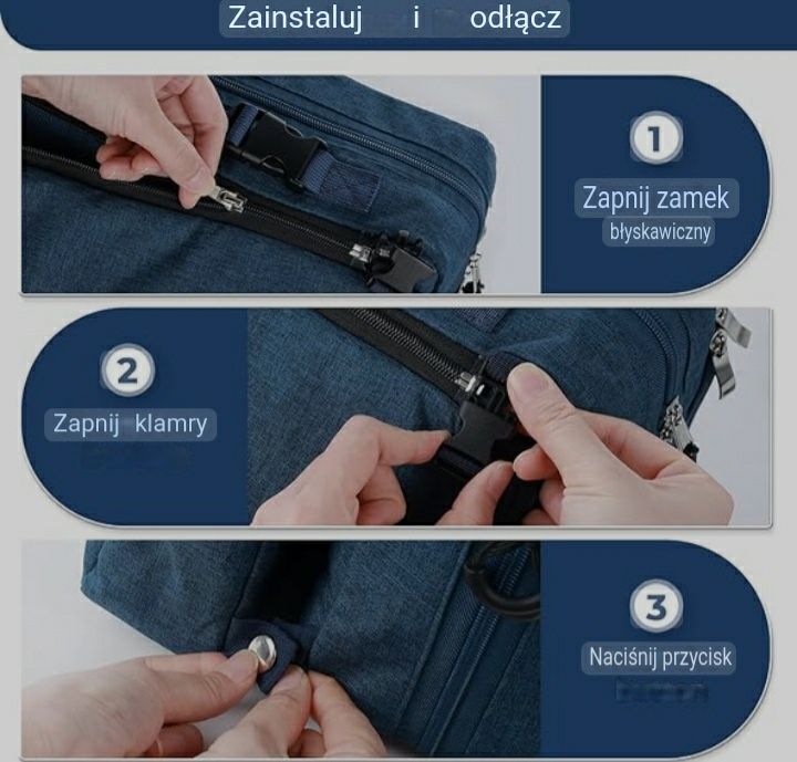 Kosmetyczka turystyczna podróżna KYG super jakość