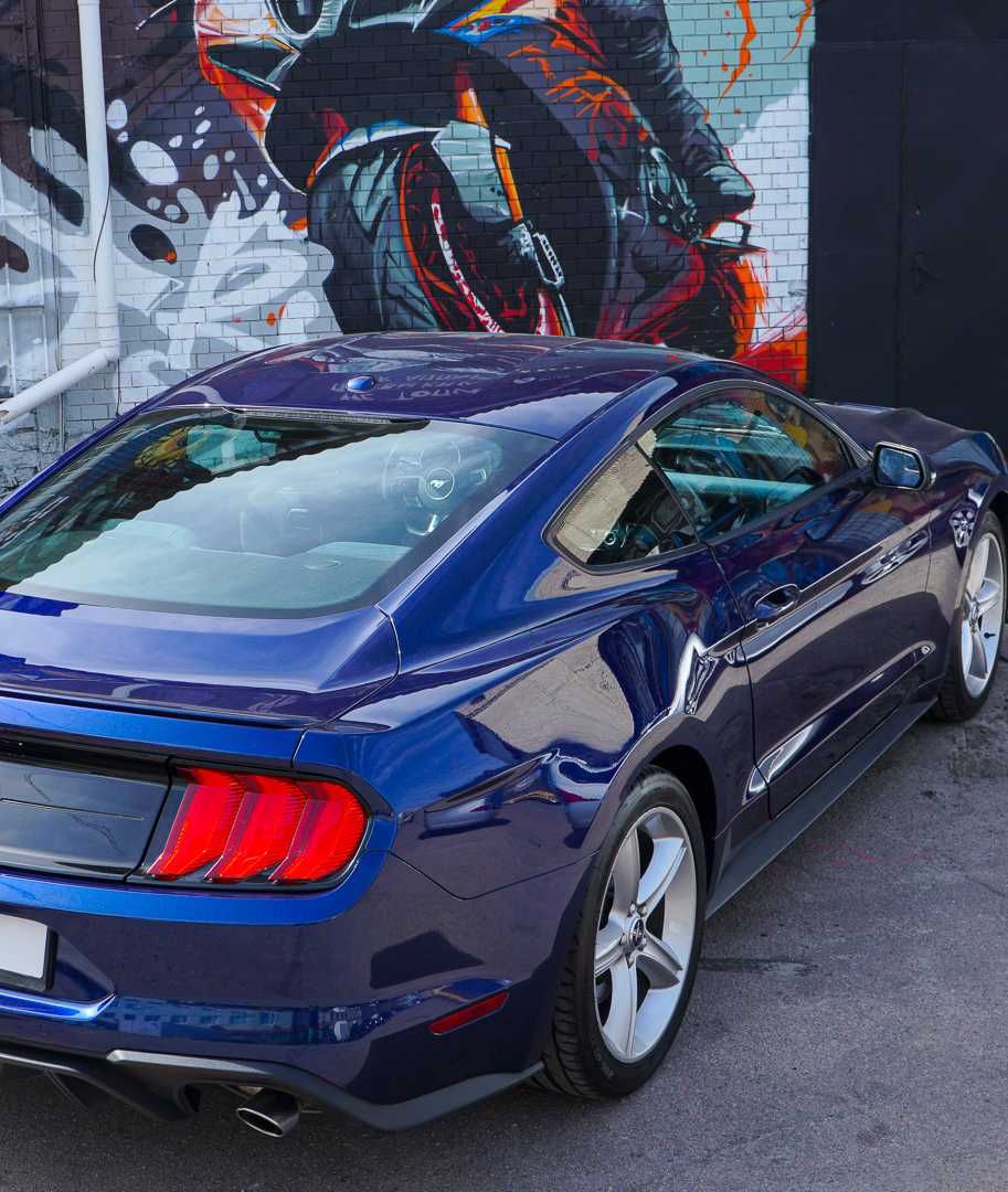 Автомобиль Ford Mustang 2018 рестайлинг