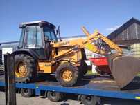 SILNIK CASE 580LXT