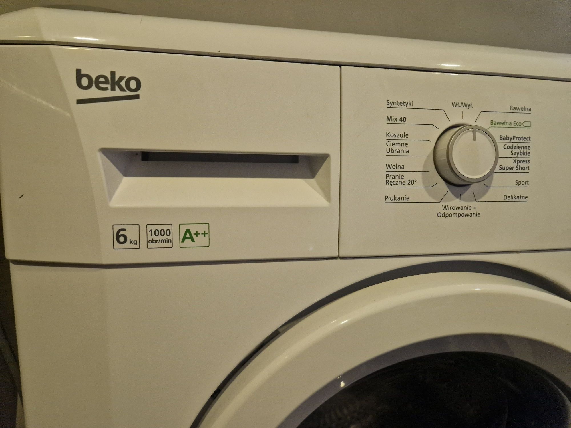 Pralka Beko 6 kg