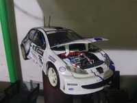 Miniatura 1/18 - peças Peugeot 206 WRC sólido