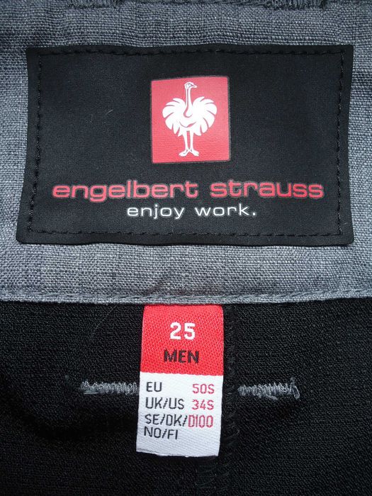 штаны брюки рабочие Engelbert Strauss Trousers e.s.vision Grey (34S)